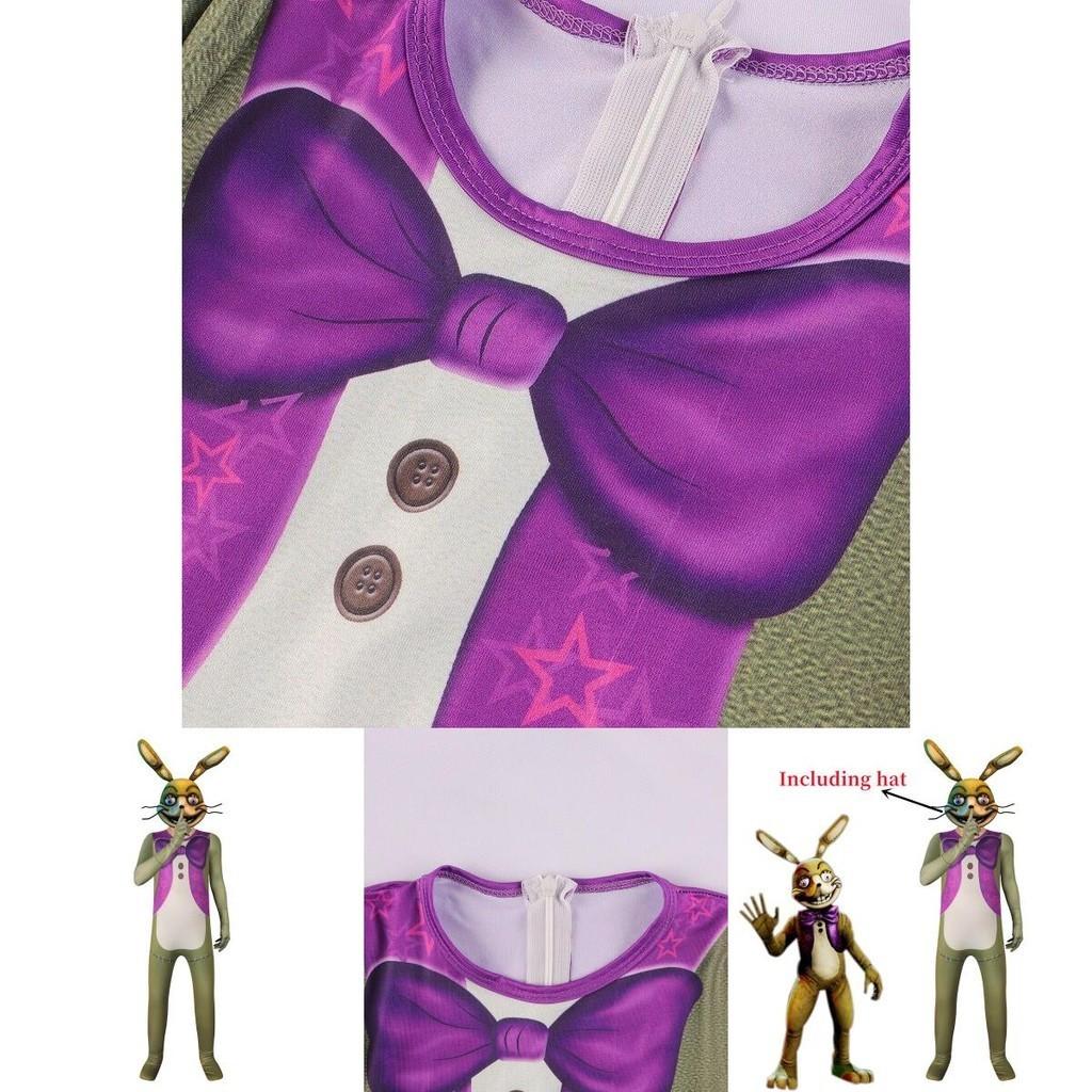 Five Nights At Freddy's Halloween Role Playing Cosplay Children's Jumpsuit Costume