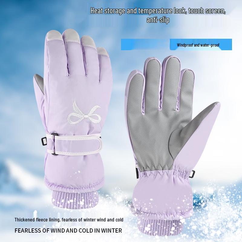 Muqingqing Touchscreen Ski Gloves