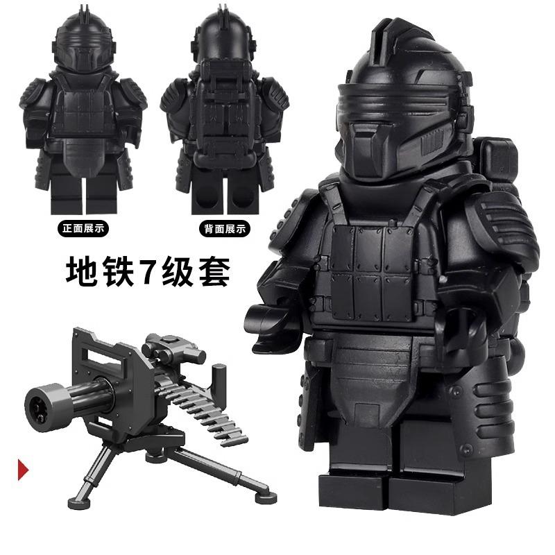 Peace Metro Elite Escape Level 7 Building Block Level 7 A Minifigure Assembled Toy Model Compatible With Lego