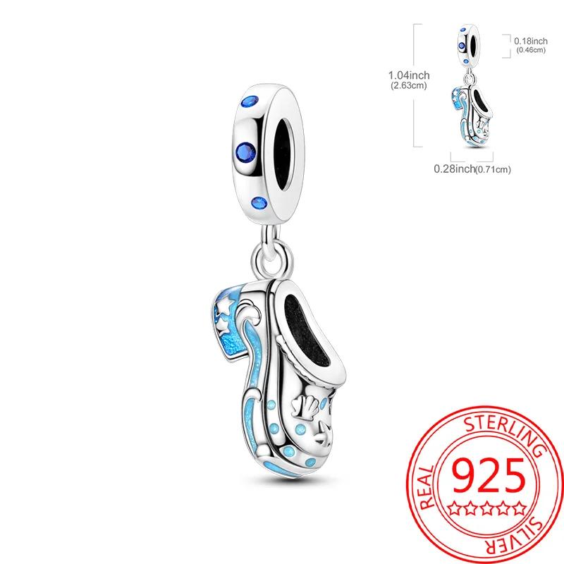 Copper Mr. Pirate & Treasure & Gold Coin & Turtle Beach Fruit Shell Blue Beads Fit Original Bracelet Diy Fine Jewelry Gift