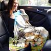 1pc Seven Happy Cats Blanket  Soft Throw for Home Decor, Gift Idea, Living Room, Travel, Camping, Car Blankets