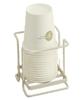 S.fields.inc Paper Cup Holder, Paper Cup Stand, Holds 9 Cups, Metal Cup Dispenser (Single)