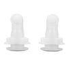 2pcs Boat Thru Hull Fittings White 1in Plastic 90 Degree Thru Hull Connector For RVs Boats