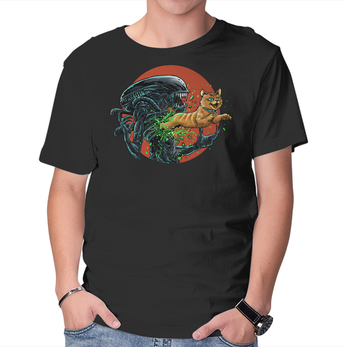 Unisex Crew Neck T-Shirt The Cutest Is Inside Graphic Short Sleeve Casual Tee S