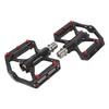 1 Pair Carbon Fiber Pedal Slip Resistant Lightweight Improved Control Cycling Pedals for Mountain Road Riding