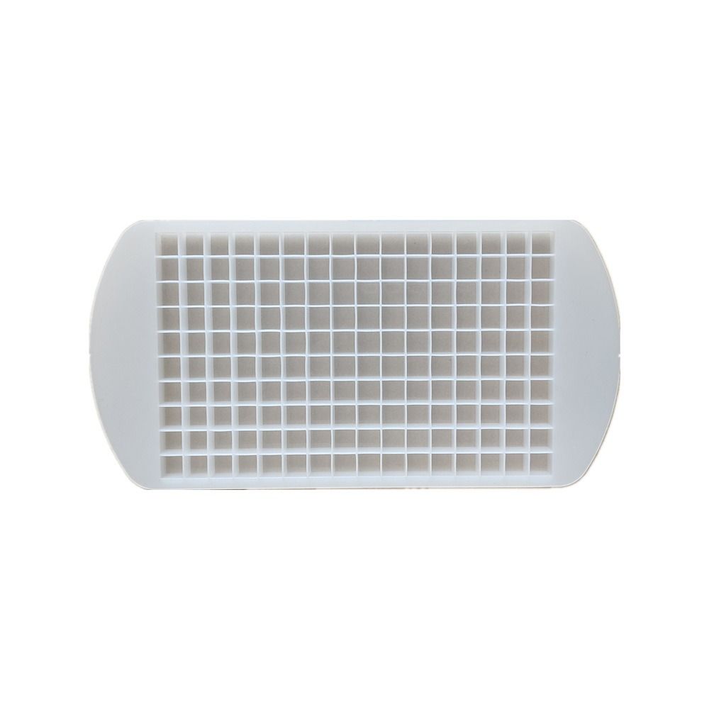 Reusable 160 Grid Ice Tray Silicone Ice Maker 1cm Ice Cube Square Ice Cube Mold  Summer