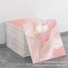 Waterproof Marble-Style Self-Adhesive Tile Sticker, 30x30cm, for Moisture-Proof Wall Renovation and Decoration.