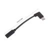 90 Degree Bend Data Transfer Cable Line Micro USB To Type C Adapter Cord Wire
