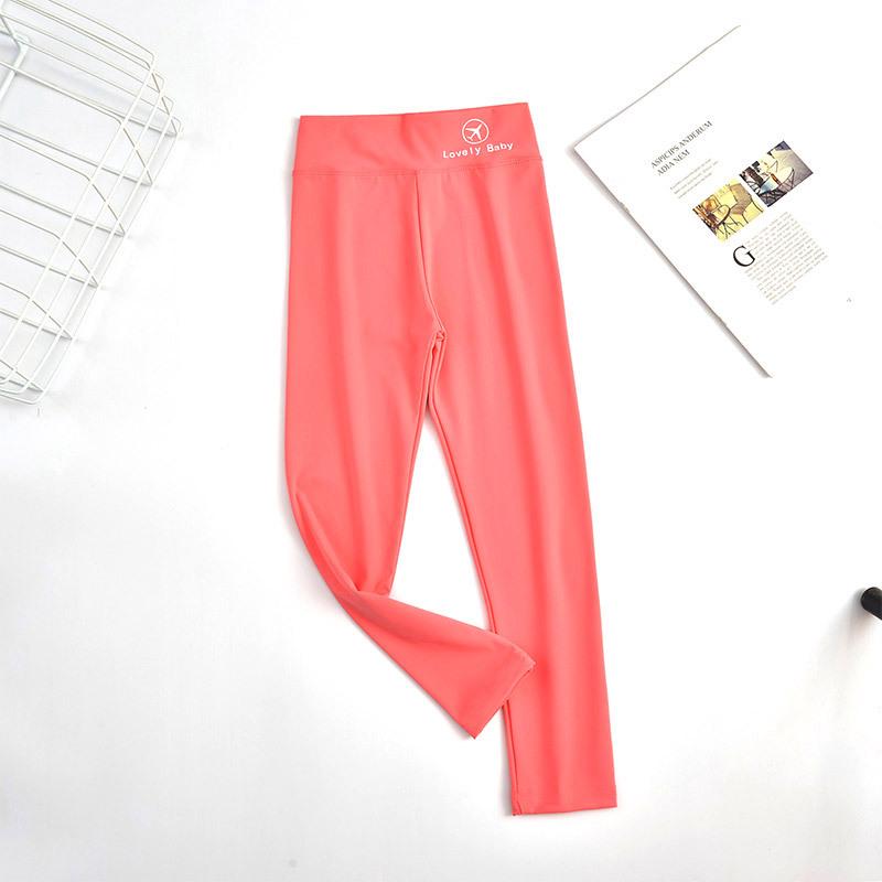 Nowe Dziewczęce Legginsy z Wzorem Skóry Rekina i Samolotami - Cienkie, Modne Spodnie w Stylu Wiosna/Lato dla Dzieci