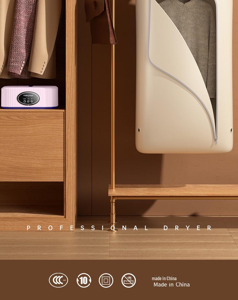 Compact Foldable Baby Clothes Dryer