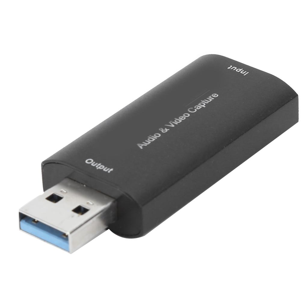 226 High Definition Audio Video Capture Card for HDMI F TO USB M Capture CardBlack