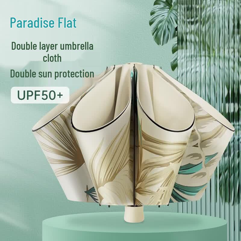 Heaven Umbrella Double-Layer Folding Sun & Rain Umbrella