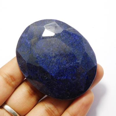 CERTIFIED 416.40 Carat Blue Tanzanite Natural Brilliant Oval Cut Loose Gemstone