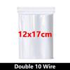 Thicken Zipper Sealed Bags Clear Plastic Storage Bag for Small Jewelry Food Packing Reclosable Transparent Ziplock Sealing Bag