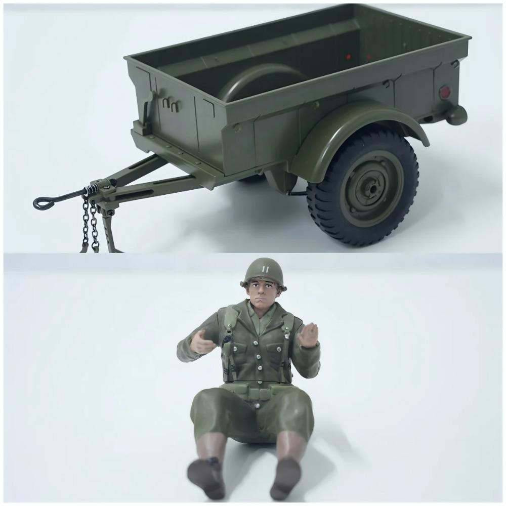 JJRC C8815 Parts Upgrade Parts Trailer Soldier Winch Canopy Metal CVD Original Accessories for C8815 RC Car Upgrade Accessories