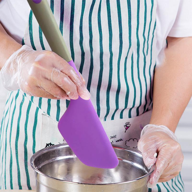 Silicone Spatula Non-stick Heat-resistant Cream Mixing Shovel Sandwich Butter Jam Spreader Cream Stirring Tool for Baking