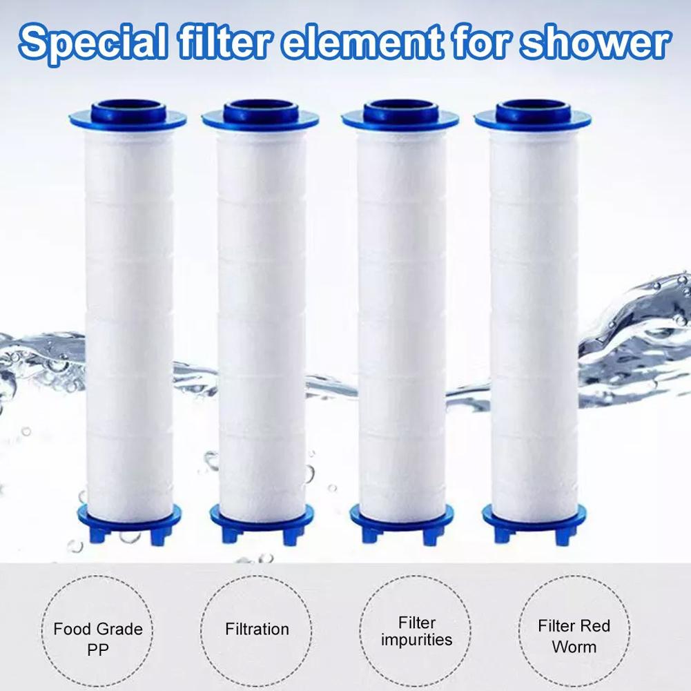 10pcs Handheld Shower Head Water Filter Bath Shower Sprayer Water Filter PP Cotton Shower Head Replacement Shower Filter