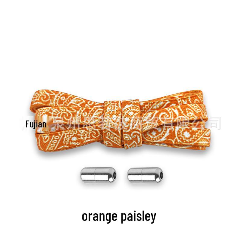 Paisley elastické tkaničky bez zavazování pro děti