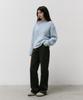 OSTKAKA Hairy Alpaca Pullover Dusty Blue