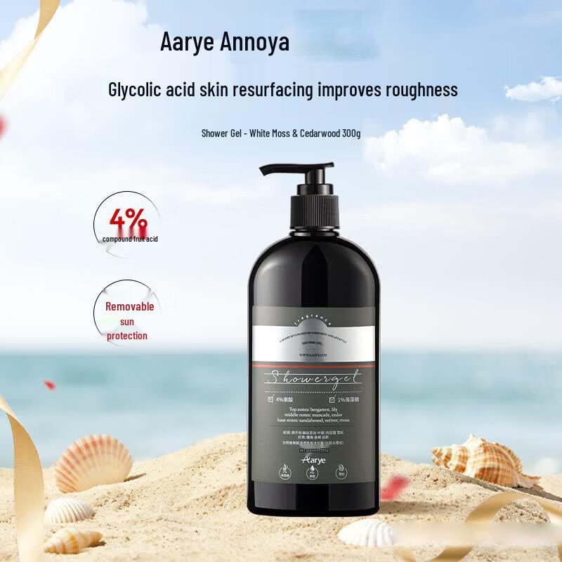 Гель для душа с фруктовыми кислотами AARYE