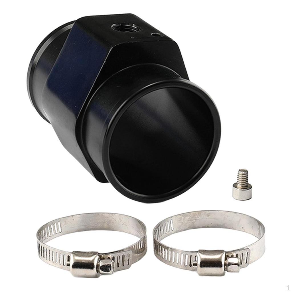 Universal Water Temp Joint , Aluminum Alloy Coolant Attachment Connector Clamps Replacement