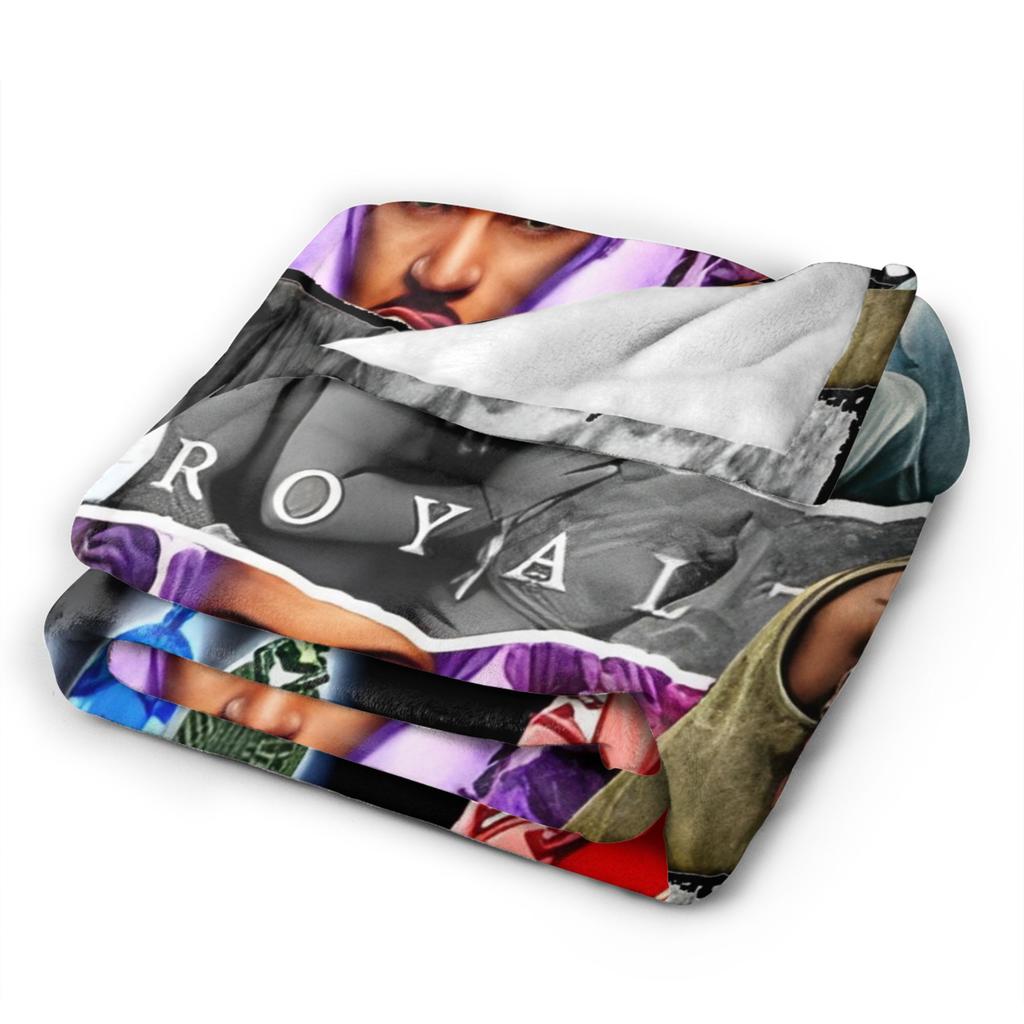 Chris Brown Breezy Bowl XX Tour 2025 Merch Decke Warm Gemütlich Flauschig Überwurfdecken für Sofa 50x60 Zoll Mehrere Größen Tagesdecke