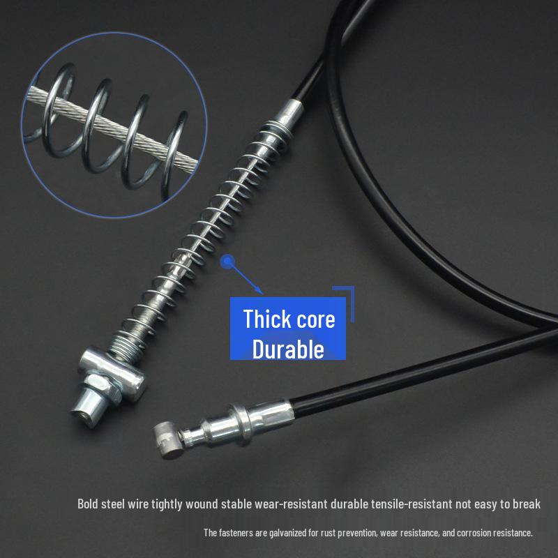 Electric Bicycle Brake Cables for Front and Rear - Compatible with Xiaodao, Aima, Yadi Models, New National Standard.