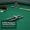 Pressing Tool Resistant Billiard Cue Tip Hassleeffortless