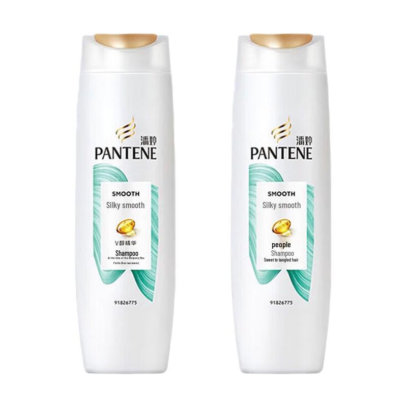 Pantene Silky Smooth Shampoo Twin Pack
