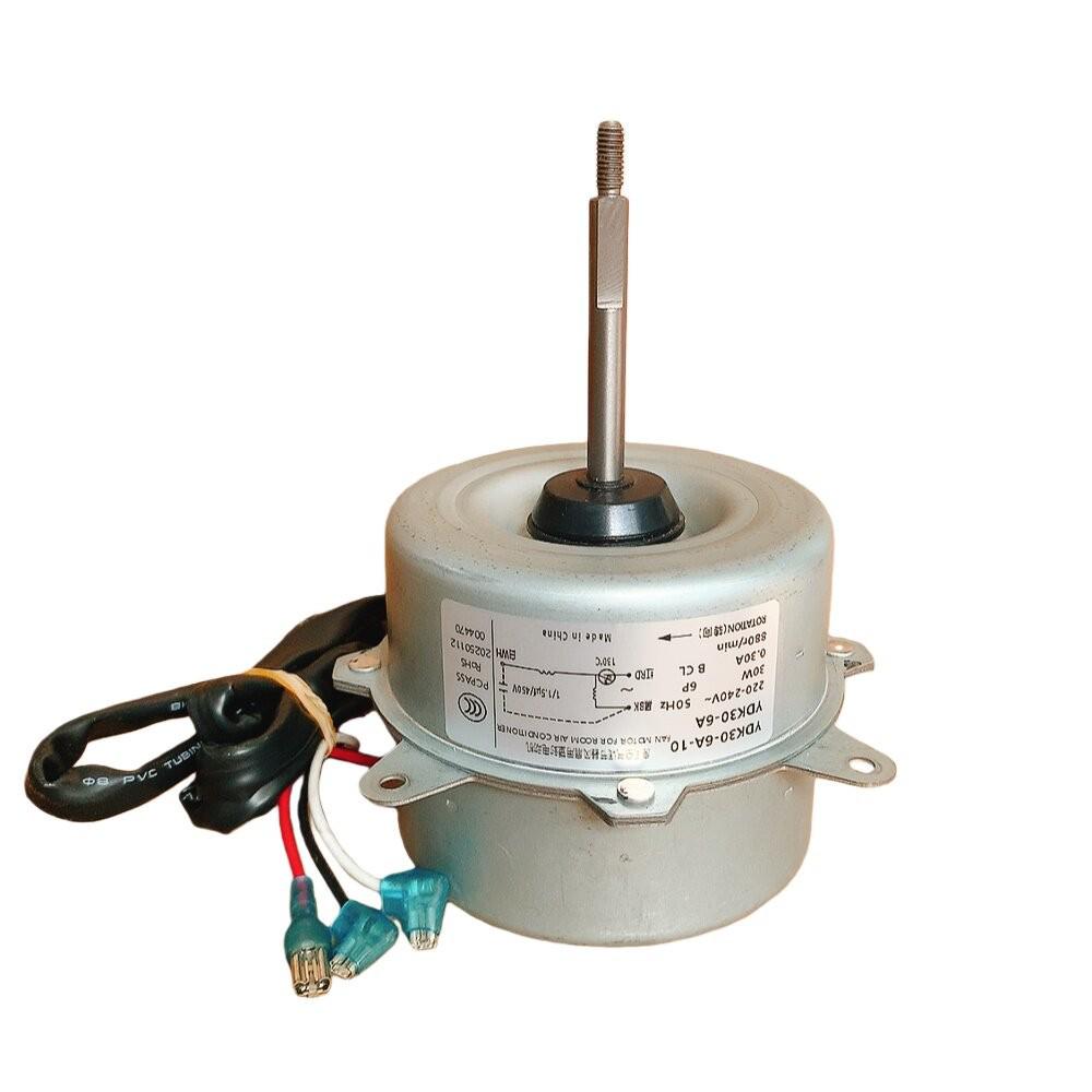 YDK30-6A-10 30W Lüftermotor für Aux Klimaanlagen Außengerät, Rechtsdrehend (3-adrig)