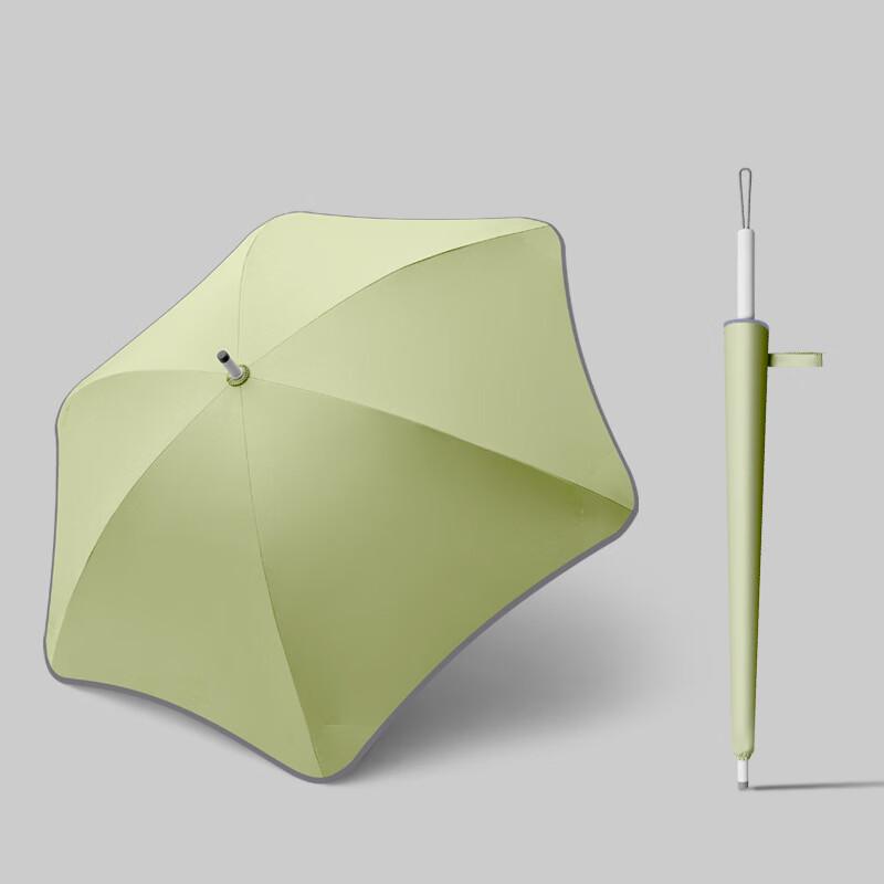 Xuqing 6-Rib Straight Handle Sun/Rain Umbrella