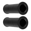 Pair of 1inch 25mm  1.1inch 28mm Universal Motorcycle Vintage TPU Handle Handlebar Grip