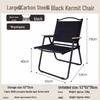 Kermit Portable Outdoor Folding Camping and Beach Chair