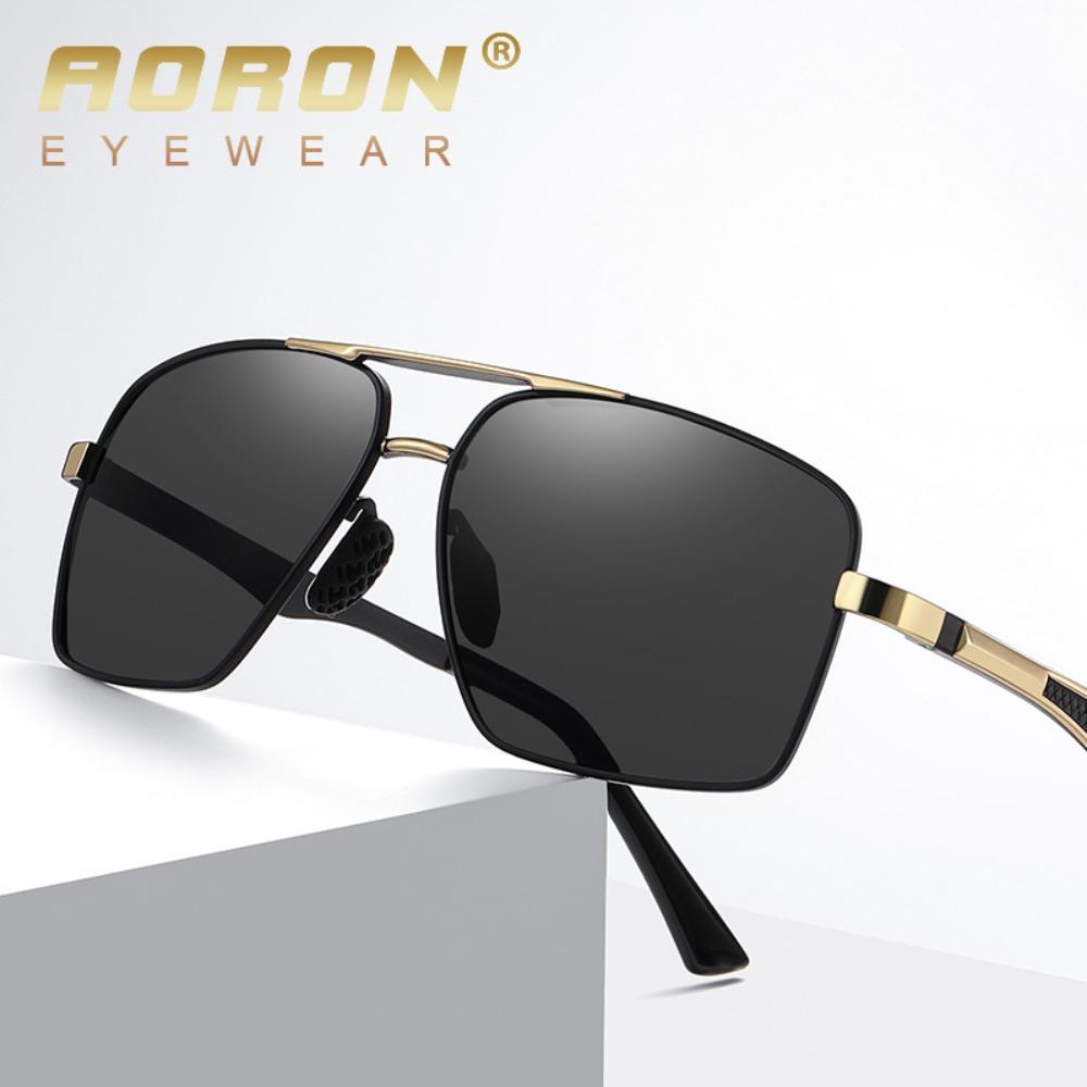 aoron Polarized Sunglasses Fashionable Men's Color-changing Toad Glasses Night Vision Driving Sunglasses