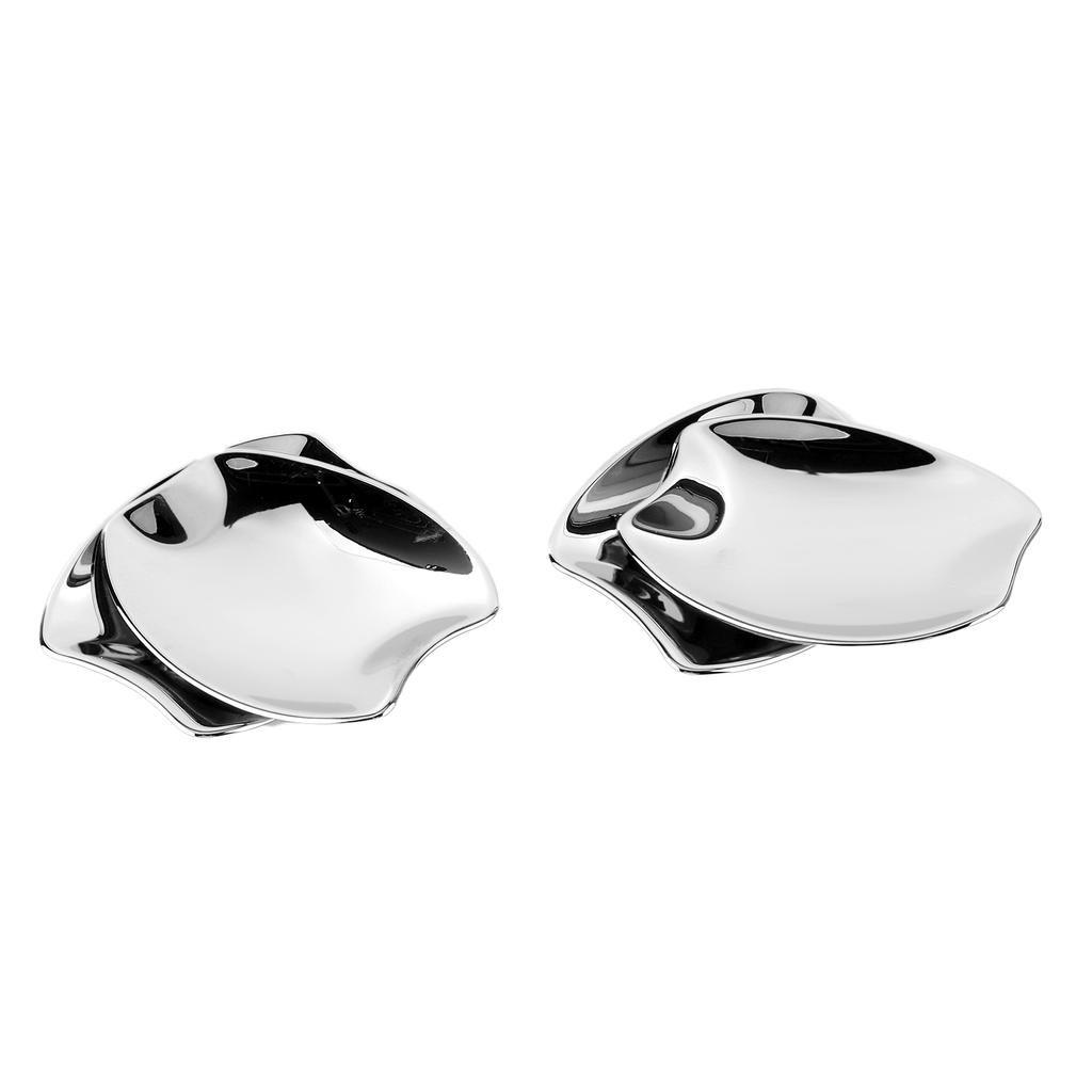 4pcs Side Door Handle Bowl Cover Trim Chrome ABS Fit for Honda Fit Jazz GR 2020‑2021