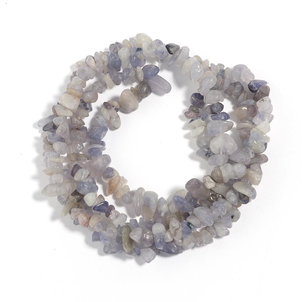 Natural Stone Beads Irregular Crystal Aquamarines Amethysts Gravel Chips Beads For Jewelry Making DIY Bracelet Necklace Accessor