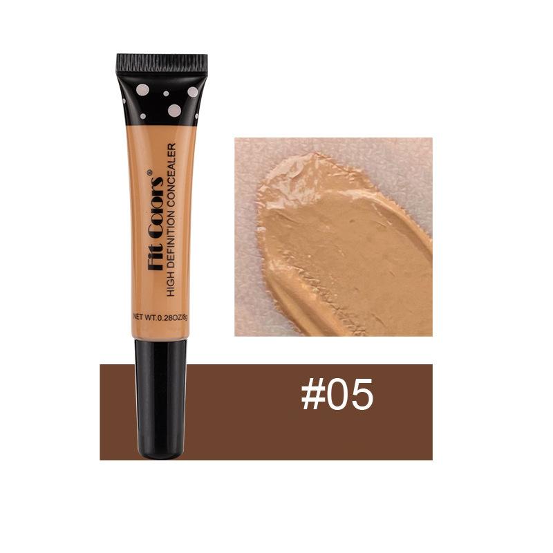 Full Cover Liquid Concealer 8 Color BB Cream Foundation Air Permeable Natural Brightening Makeup Eye Dark Circles Cream Cosmetic
