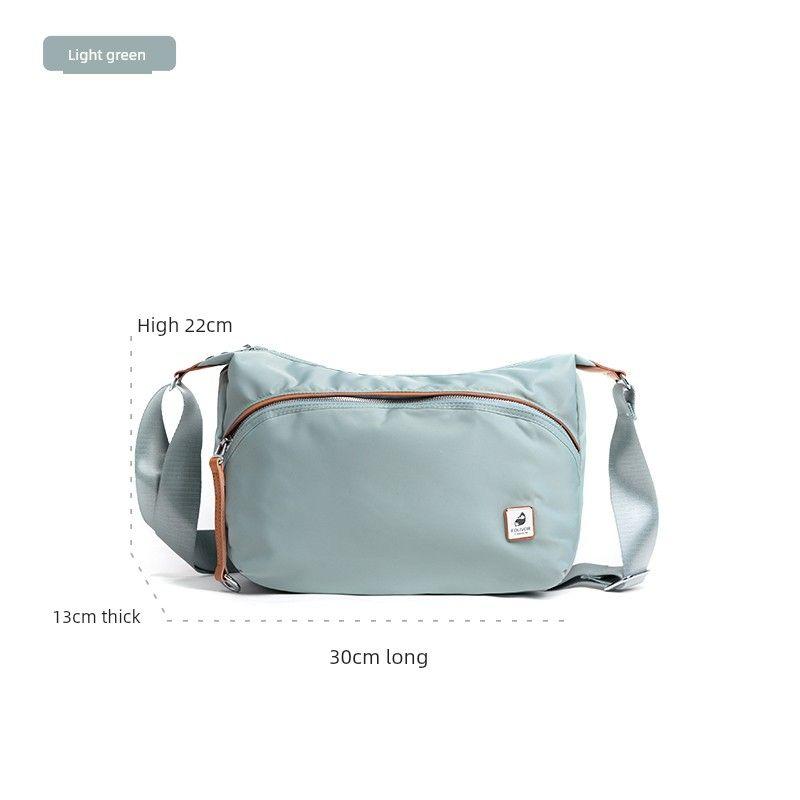 

Firefox Large Capacity Women s Classy Oxford Cloth Messenger Bag Light green