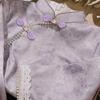 5Pcs Pearls Embellished Flower Shape Cheongsam Button Decorative Chinese Knot Button For Dress Cloaks Coat Sewing Craft