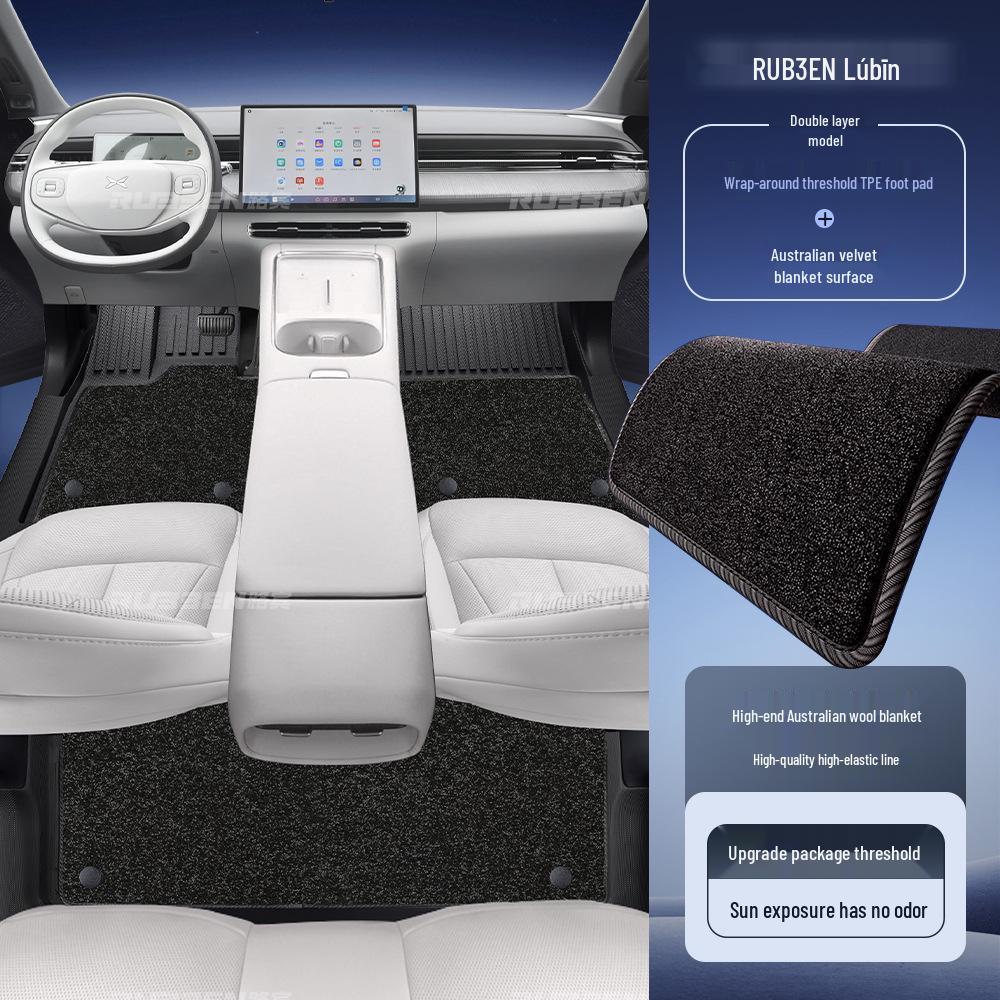XPeng G6 Floor Mats & TPE Door Sill Covers: Special Carpets for Interior Modification & Car Accessories