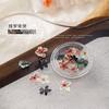 BEPAN 1PCS Summer Gradient Floral Nail Art Dried Flower Mixed Colors Natural Pressed Flowers Handmade DIY Boxed Wearable Nail Material