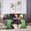 High School DxD  Blankets  Super Soft Comfortable Plush Bedding Throws For Children Bedroom Flannel Bedspread Bed Cover