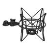 Microphone Shock Mount Zinc Alloy Anti Vibration Studio Mic Shockmount Stand Secure Support for Recording Station Studio