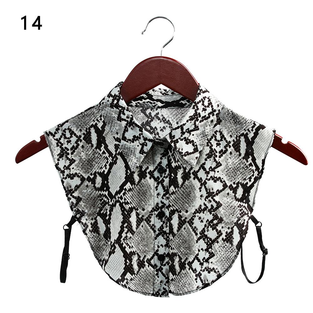 Classic Women Cotton Lace Fake Collar Vintage Detachable Clothes Accessories Lapel Blouse Top Shirt Collar False Collar DropShip