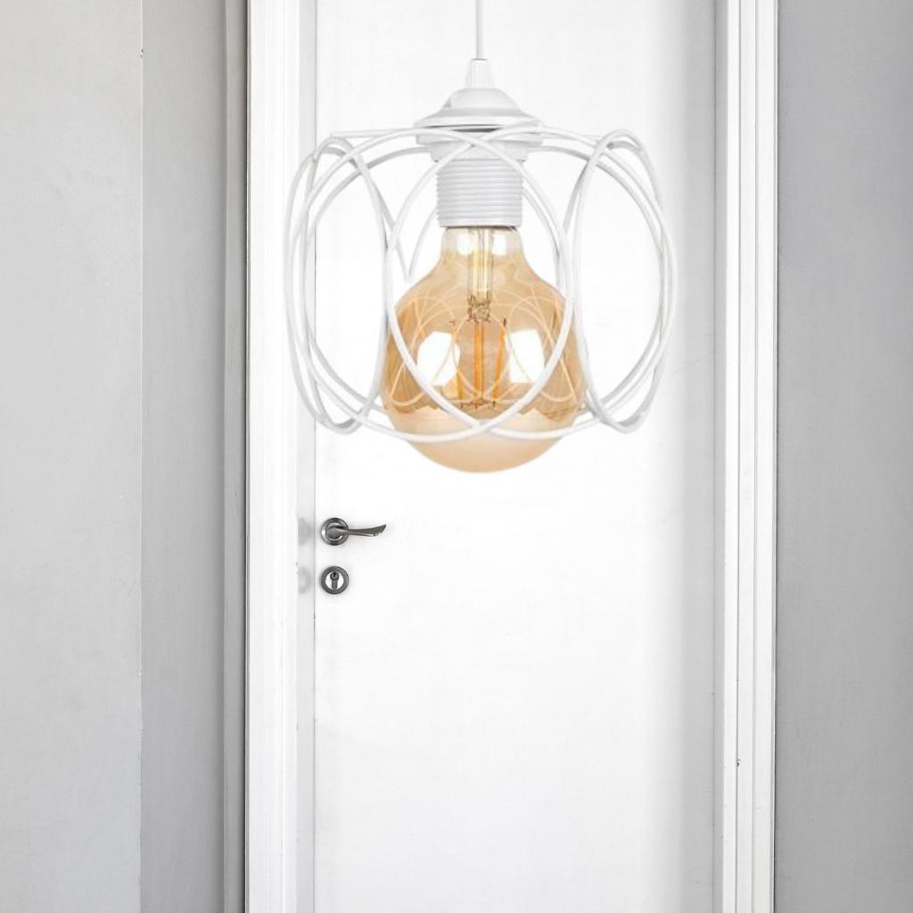 Evo Otantik Beyaz Metal Avize Hol Giriş Sarkıt