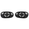 Left & Right Side Mirror Glass Rear View Rearview Exterior  Angle for Dodge Challenger 2008- 68048447AA  68048446AA