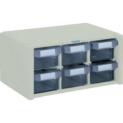 

TRUSCO Master Box, 3 Columns, 2 Tiers, 342 x 241 x 168mm (H), D-600