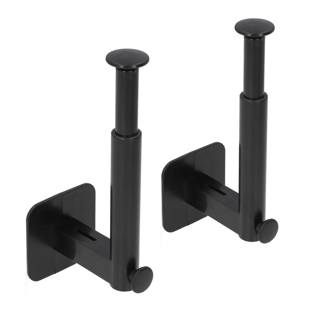 2pcs Hat Rack Retractable 15‑20 Hats   L Shaped Hooks Adhesive No Punching Baseball   Storage Rack for Home Kitchen Bedroom