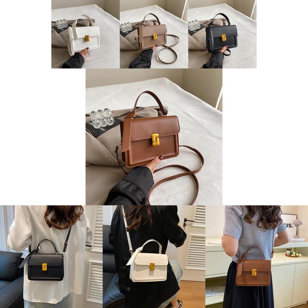 Fashionable Retro Women's Handbag 2024 New Trendy Small Square Bag For Daily Use
