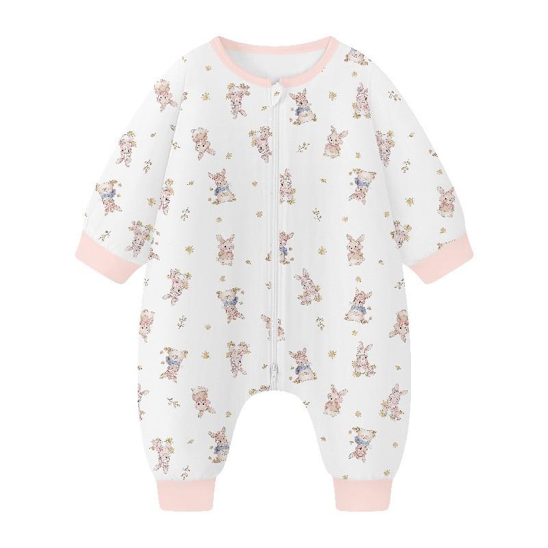 Cotton Toddler Sleep Sack With Legs Winter Warmth Anti-Kick Sleeping Bag Kids 3-8 Years